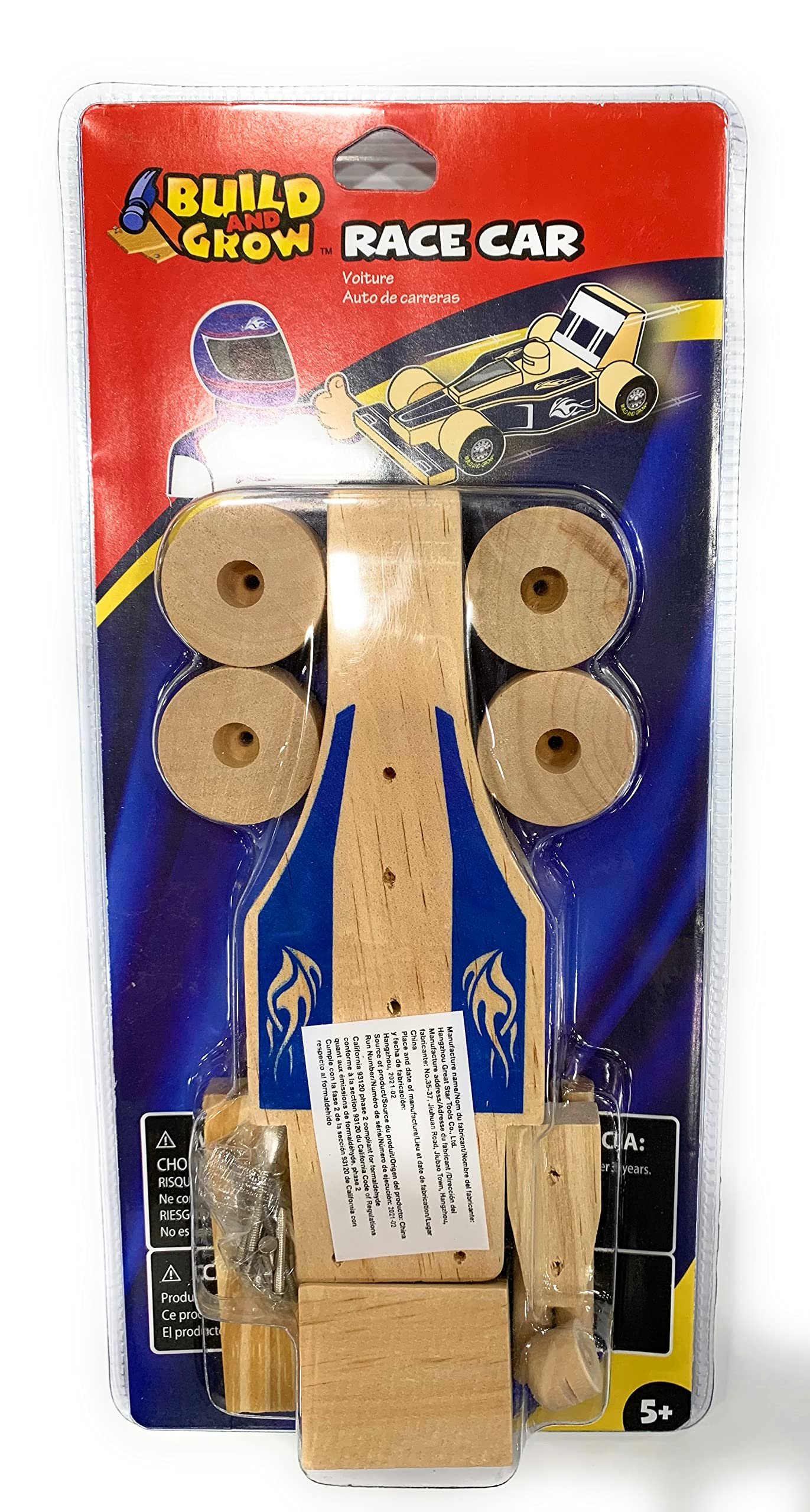 Pull Back Race Car Toy - High Speed Friction Powered Cars for Kids - Fun Racing Games & Indoor Playtime Activities