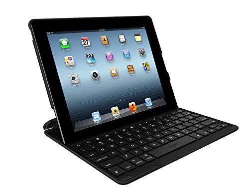 ZAGG PROfolio+ Ultra Thin Bluetooth Keyboard Case for iPad 2/3/4 - Slim Protective Cover with Backlit Keys | Perfect for Work, Travel & Home Office Use