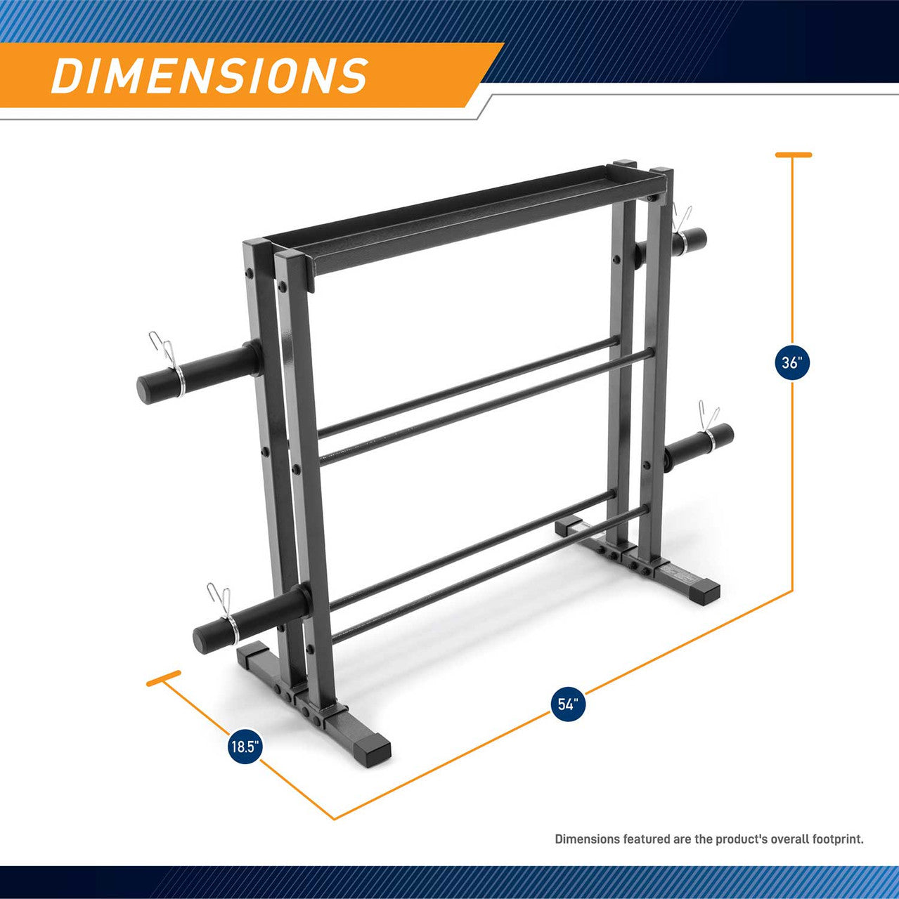 Marcy Combo Weights Storage Rack DBR 0117 - Heavy Duty Gym Equipment Organizer for Home & Commercial Use - Perfect for Dumbbell, Kettlebell & Plate Storage