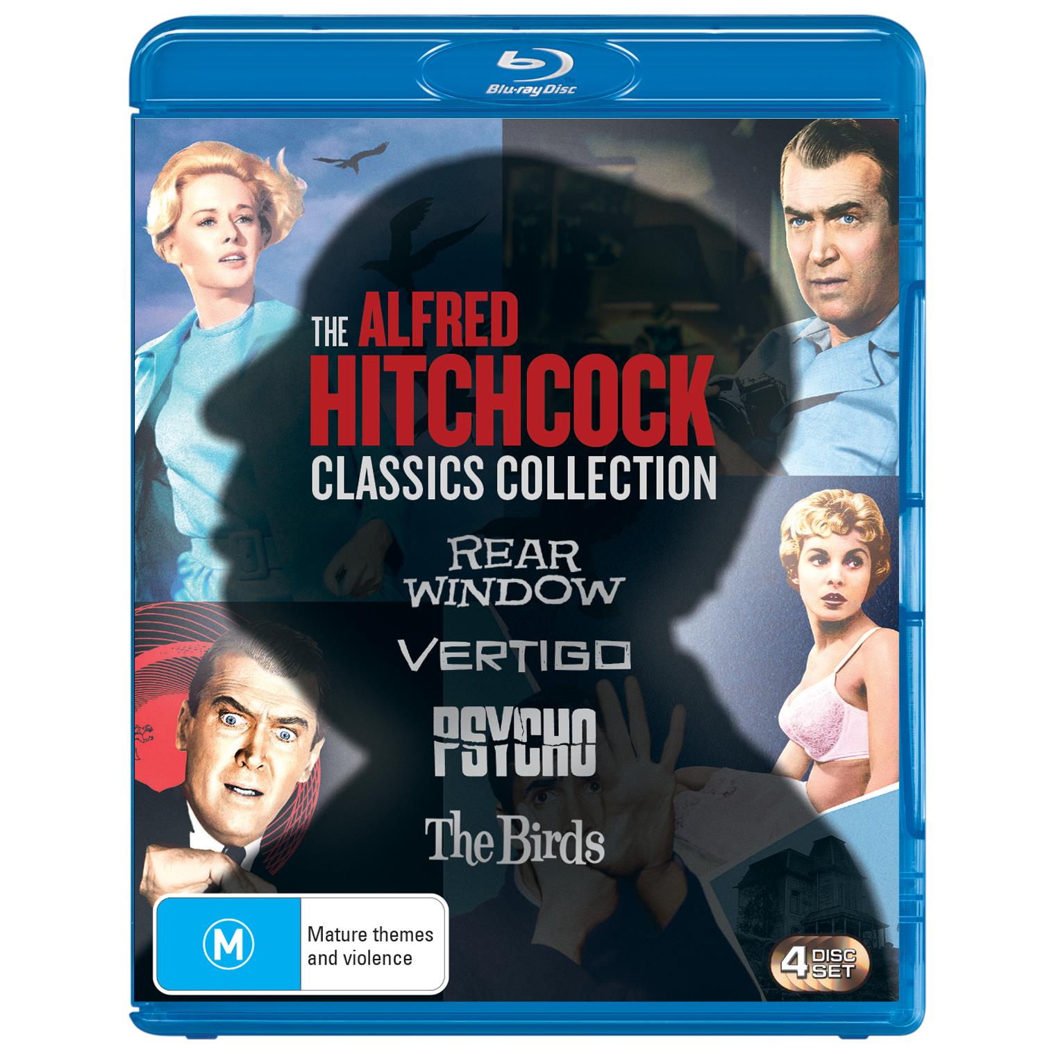 Alfred Hitchcock Classic Collection - Best Suspense & Thriller Movies for Movie Nights & Gifts