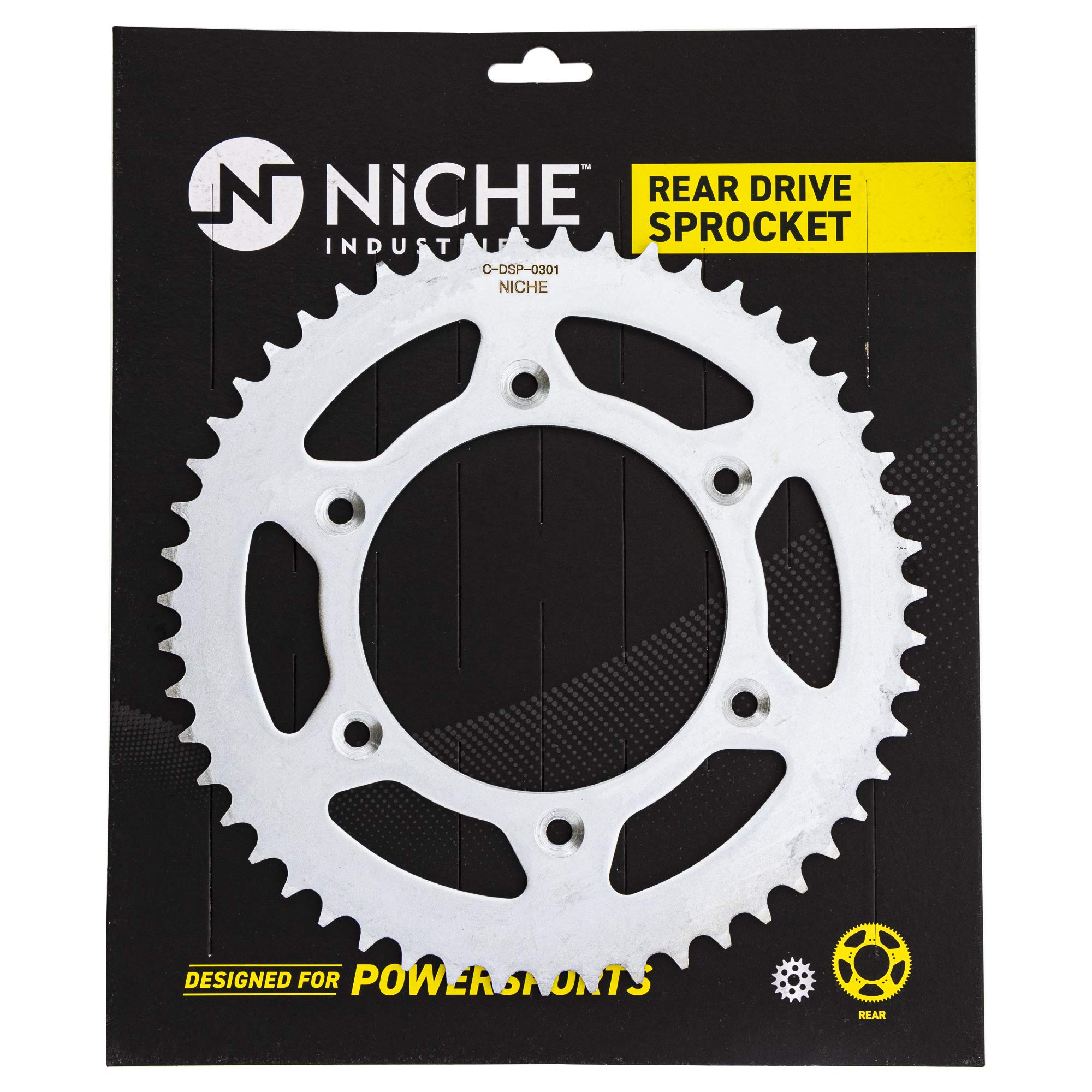 Honda CR125R 520V-X X-Ring Drive Sprocket Chain Kit - 13T Front & 51T Rear Sprockets with 106 Links - Dirt Bike Motorcycle Replacement Parts for Off-Road Racing & Trail Riding