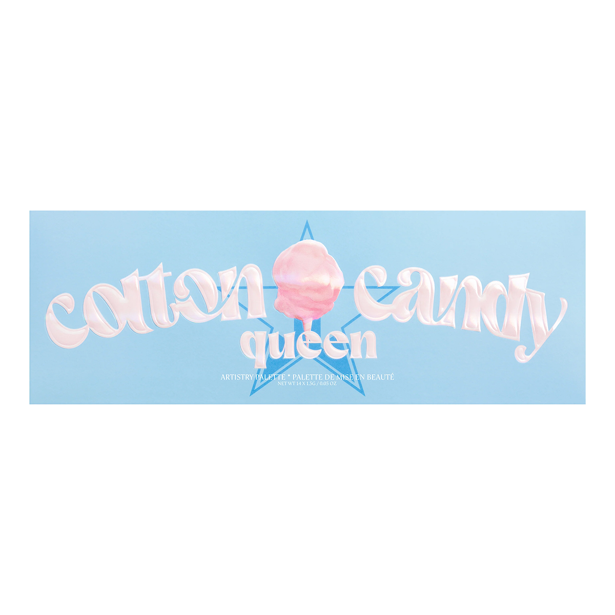 Palette Cotton Candy Queen - Soft & Fluffy Hair Brush for Styling & Detangling - Perfect for Salons, Home Use & Travel