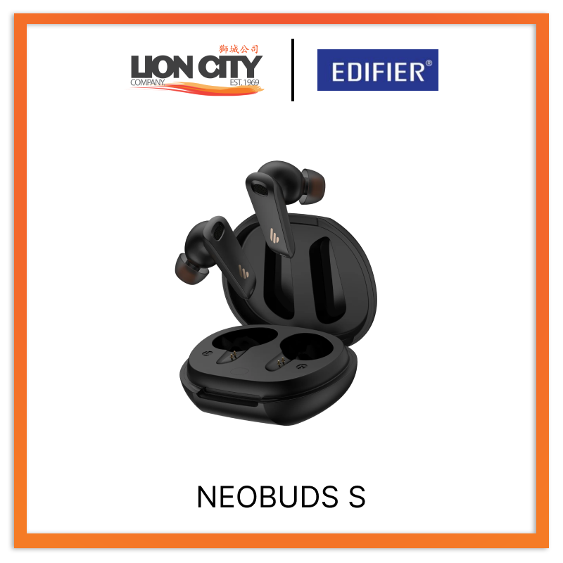 Edifier Neobuds S ANC Snapdragon Sound True Wireless Earbuds - Hi-Res Audio, Active Noise Cancelling for Workouts, Commuting & Travel