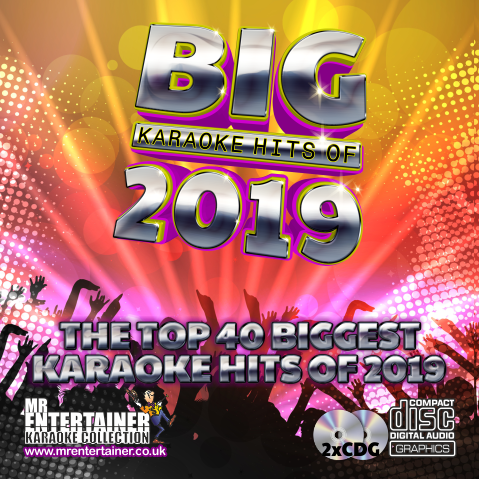 Mr Entertainer Big Karaoke Hits of 2019 - Top Popular Sing-Along Songs for Parties & Home Entertainment