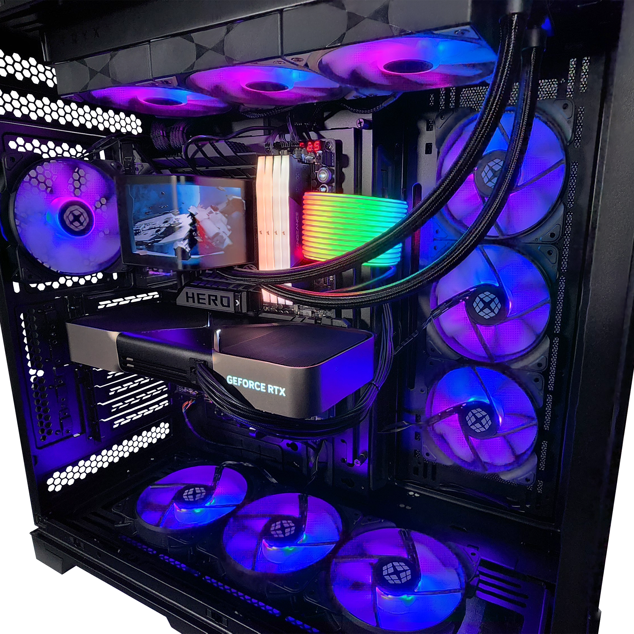 XOTIC PC GX77 EVO XL High-Performance Gaming Desktop Computer - Intel Core i9, RTX 3080, 32GB RAM, 1TB SSD - Perfect for 4K Gaming, Streaming & VR Experiences