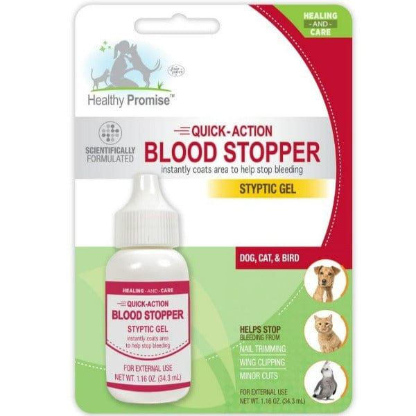 Healthy Promise Pet Blood Stopper Gel - Fast-Acting Wound Care for Dogs & Cats | Stops Bleeding Instantly | Safe for Nails, Paws & Minor Cuts | Essential First Aid for Pet Owners