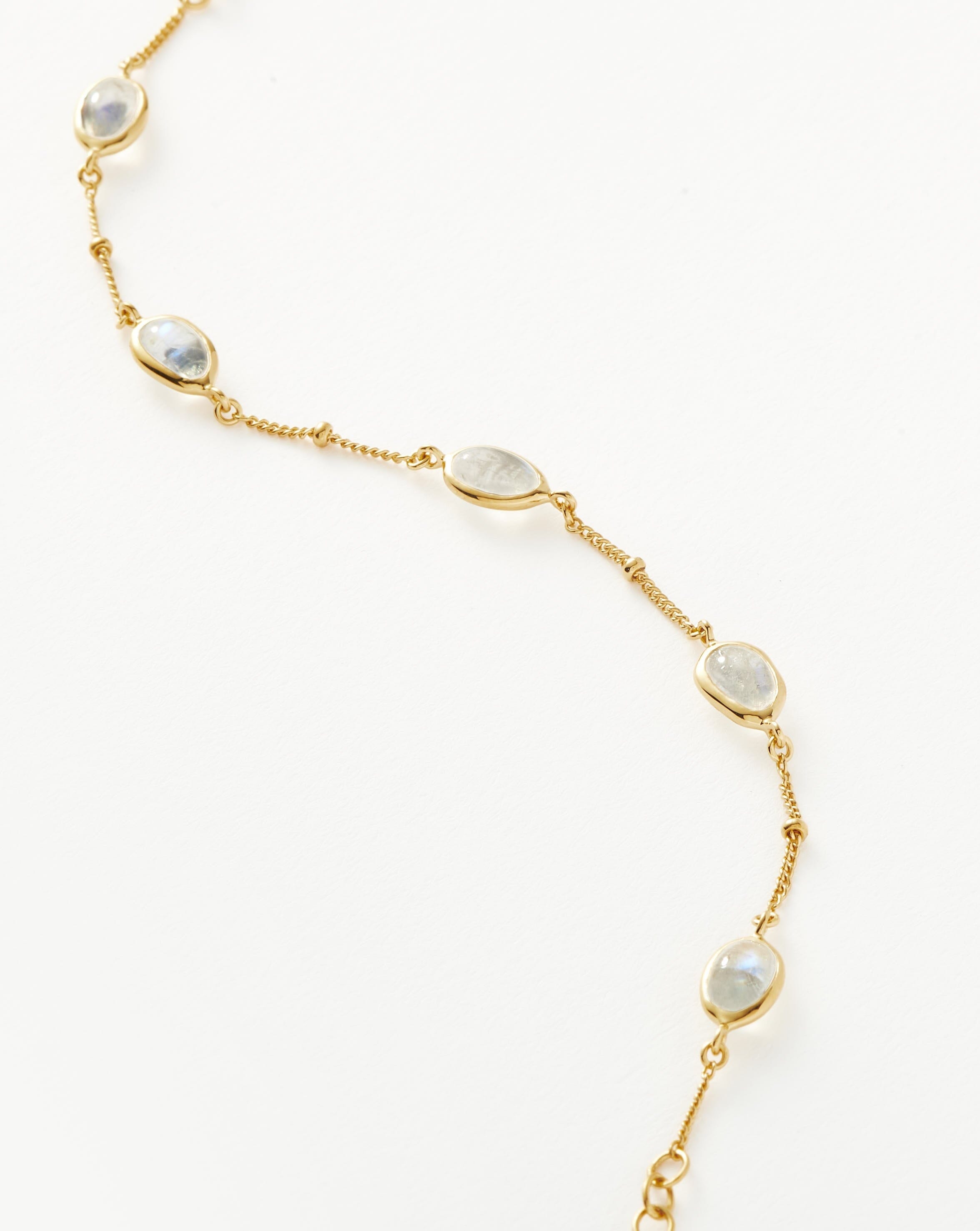 Magma Gemstone Charm Bracelet - 18k Recycled Gold Vermeil on Recycled Sterling Silver | Handmade Boho Jewelry for Women | Perfect for Everyday Wear, Gifts & Special Occasions