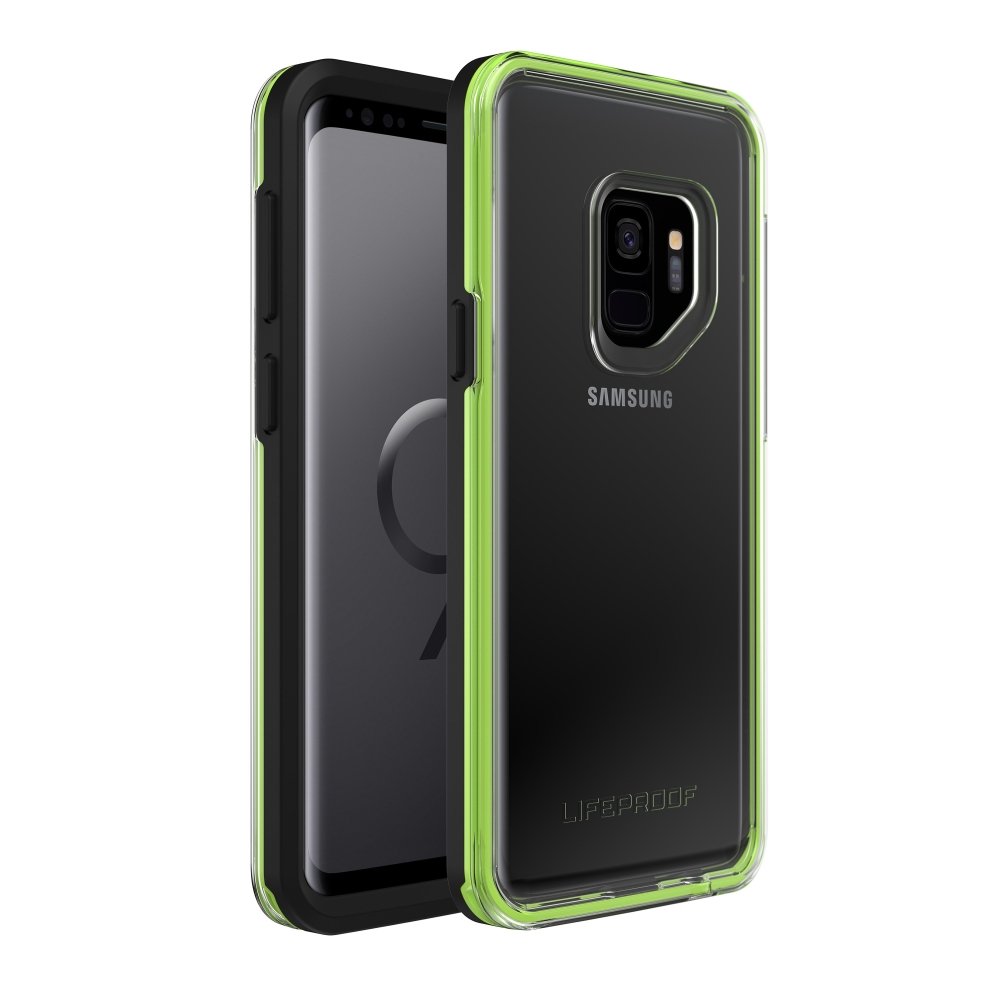 LifeProof Slam Waterproof Case for Samsung Galaxy S9 - Black Lime | Shockproof & Drop Protection | Perfect for Outdoor Adventures & Daily Use