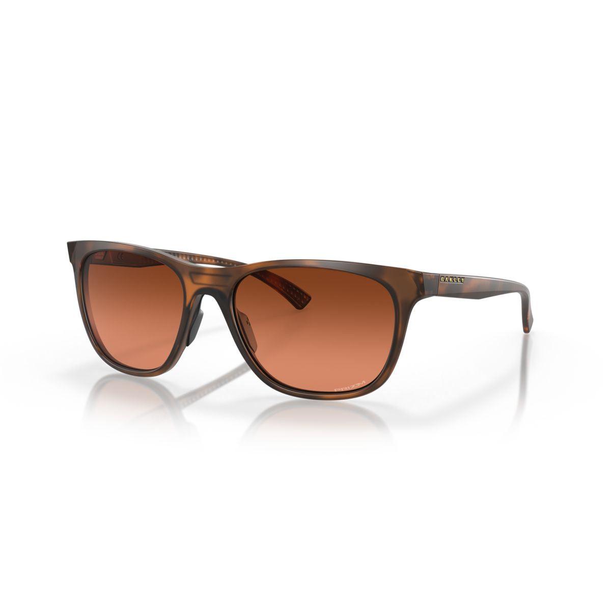 Oakley Leadline Sunglasses Matte Brown Tortoise Frame with Prizm Brown Gradient Lenses - Model 0OO9473 947303 - Perfect for Outdoor Sports & Driving