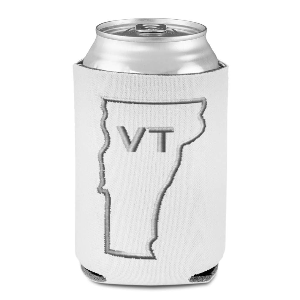 Vermont State Map Can Sleeves - Insulated Drink Cooler for Beer, Soda & Beverages - Perfect for Parties, Camping & Outdoor Events