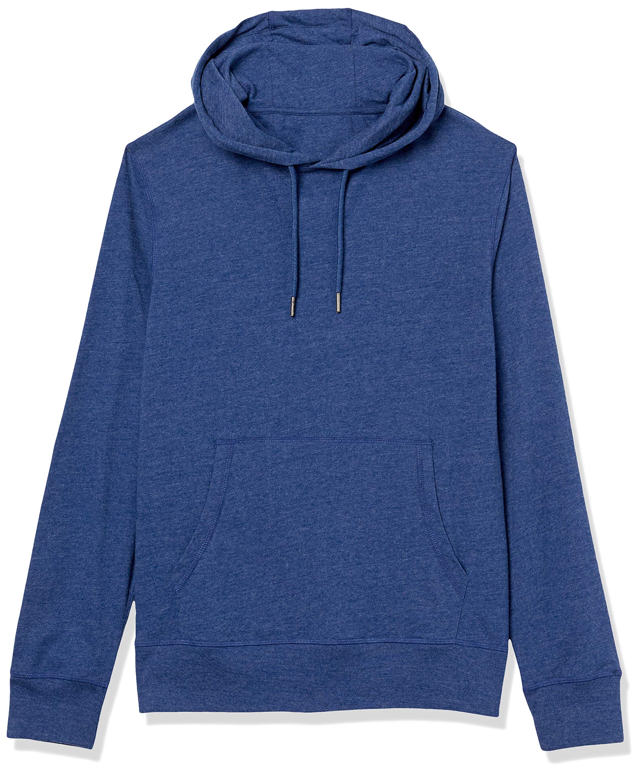 Amazon Essentials Men's Lightweight Jersey Pullover Hoodie - Soft & Breathable Casual Sweatshirt for Everyday Wear, Gym, and Outdoor Activities