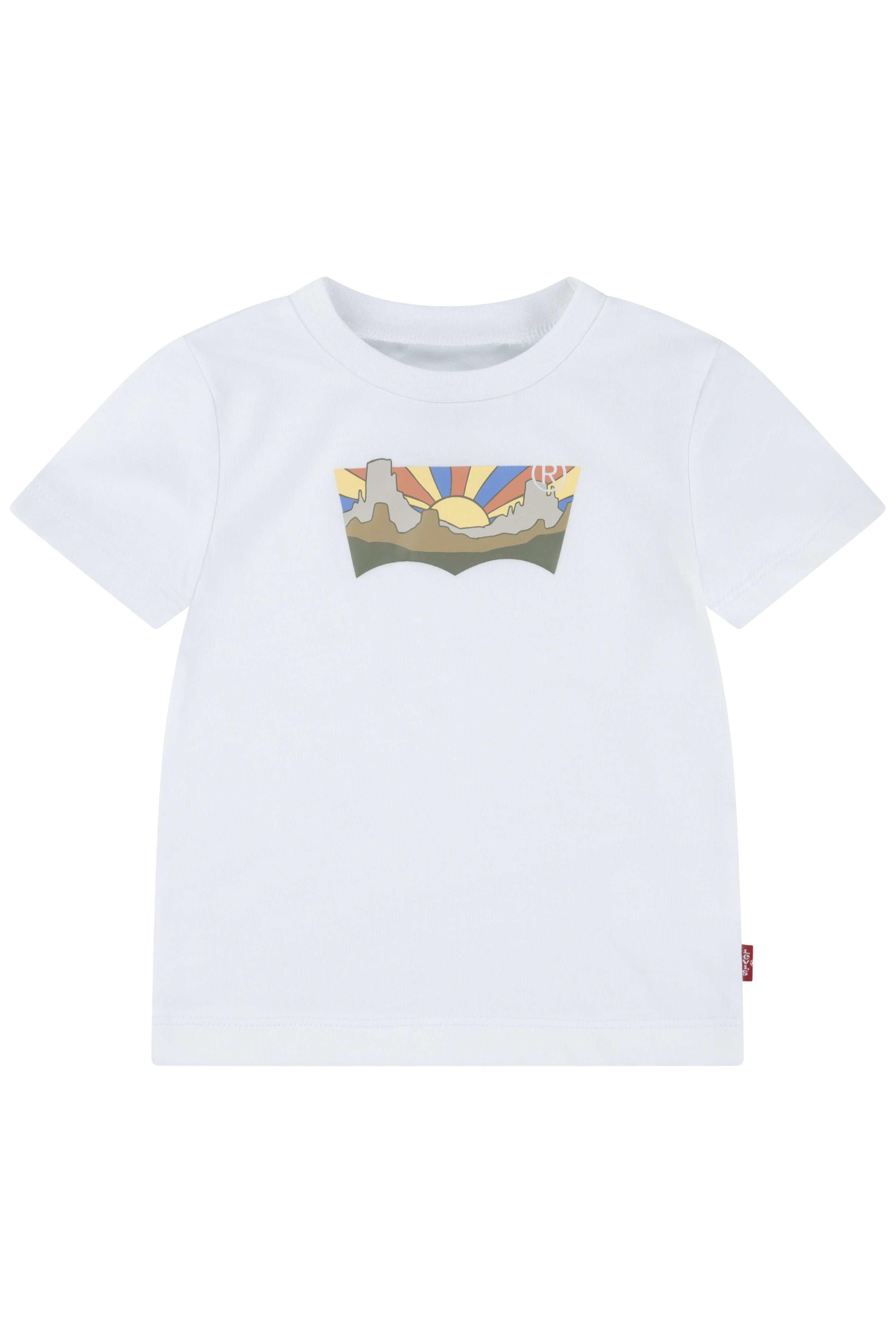 Bright White Desert Sunset Graphic T-Shirt for Men & Women | Vintage Style Cotton Tee | Casual Wear, Beach Outfits, and Festival Fashion