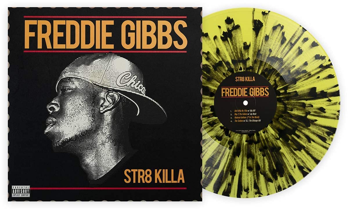 Str8 Killa - Exclusive Limited Edition Yellow & Black Splatter Vinyl LP | Collectible Music Record for DJs, Audiophiles & Vinyl Enthusiasts | Perfect for Home Listening & Music Collections