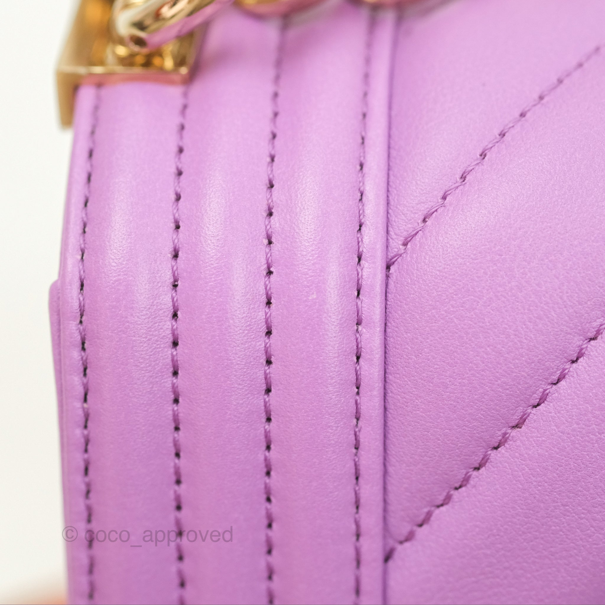 Chanel Chevron Small Boy Bag in Purple Calfskin with Gold Hardware - Luxury Crossbody Purse for Women, Perfect for Evening Events & Date Nights
