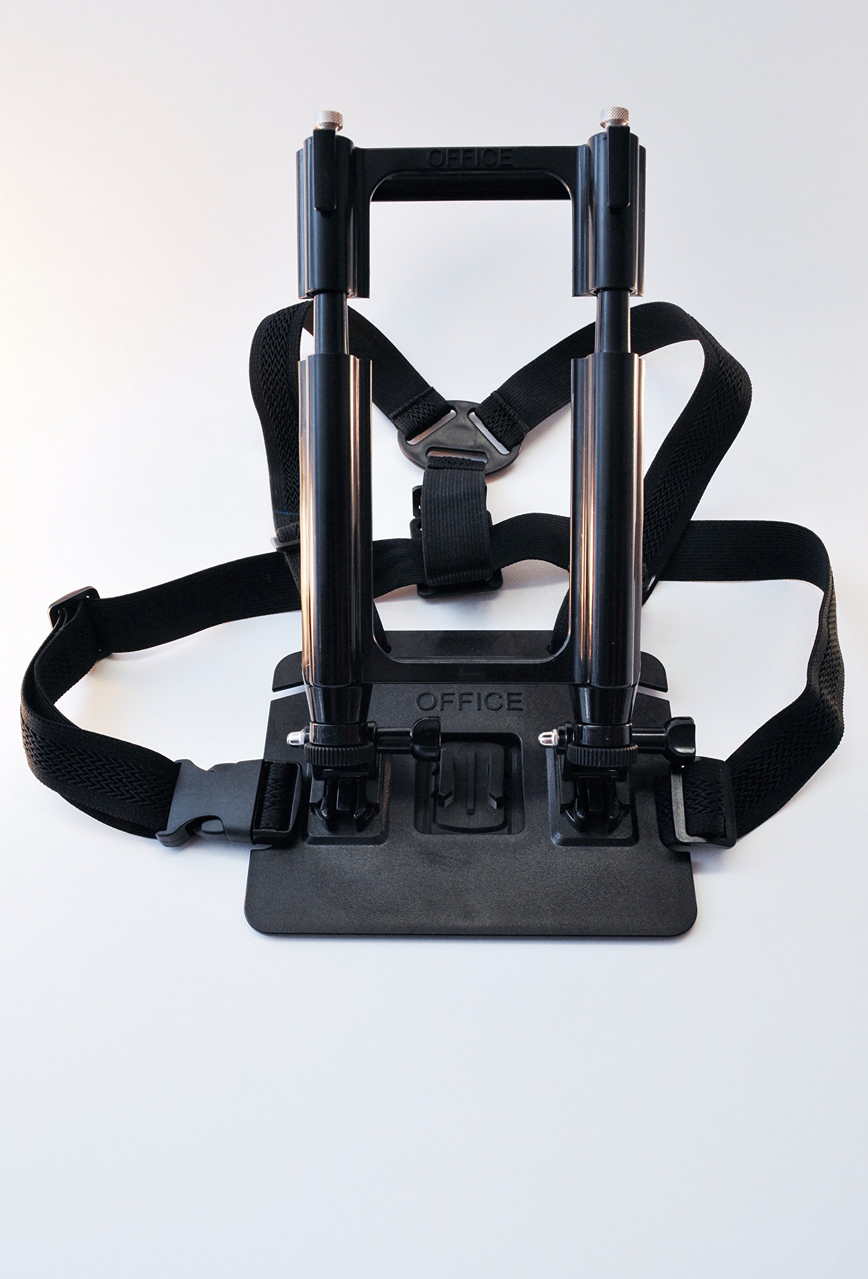 Office Pro XL Chest Harness for iPad Pro 12.9 Inch & Large Tablets - Hands-Free Carrying Case for Work, Travel & Outdoor Activities
