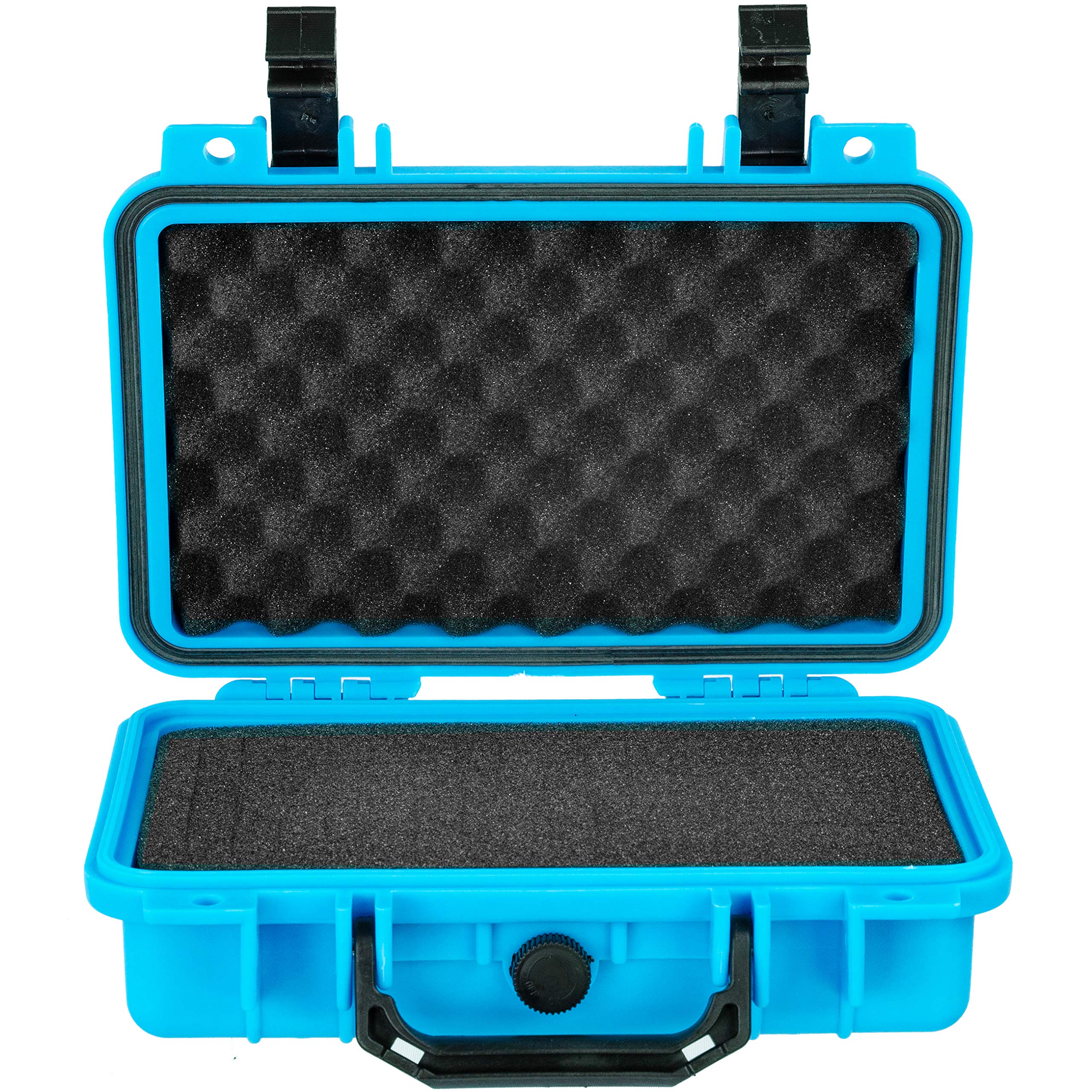 Eylar TSA Approved Hard Gun Case - Waterproof & Shockproof with Custom Logo Plate & Foam Insert (11.6