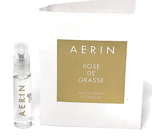 AERIN Rose de Grasse Perfume - Deluxe Travel Size (0.07 oz) | Luxury Floral Fragrance for Women, Everyday Wear & Special Occasions