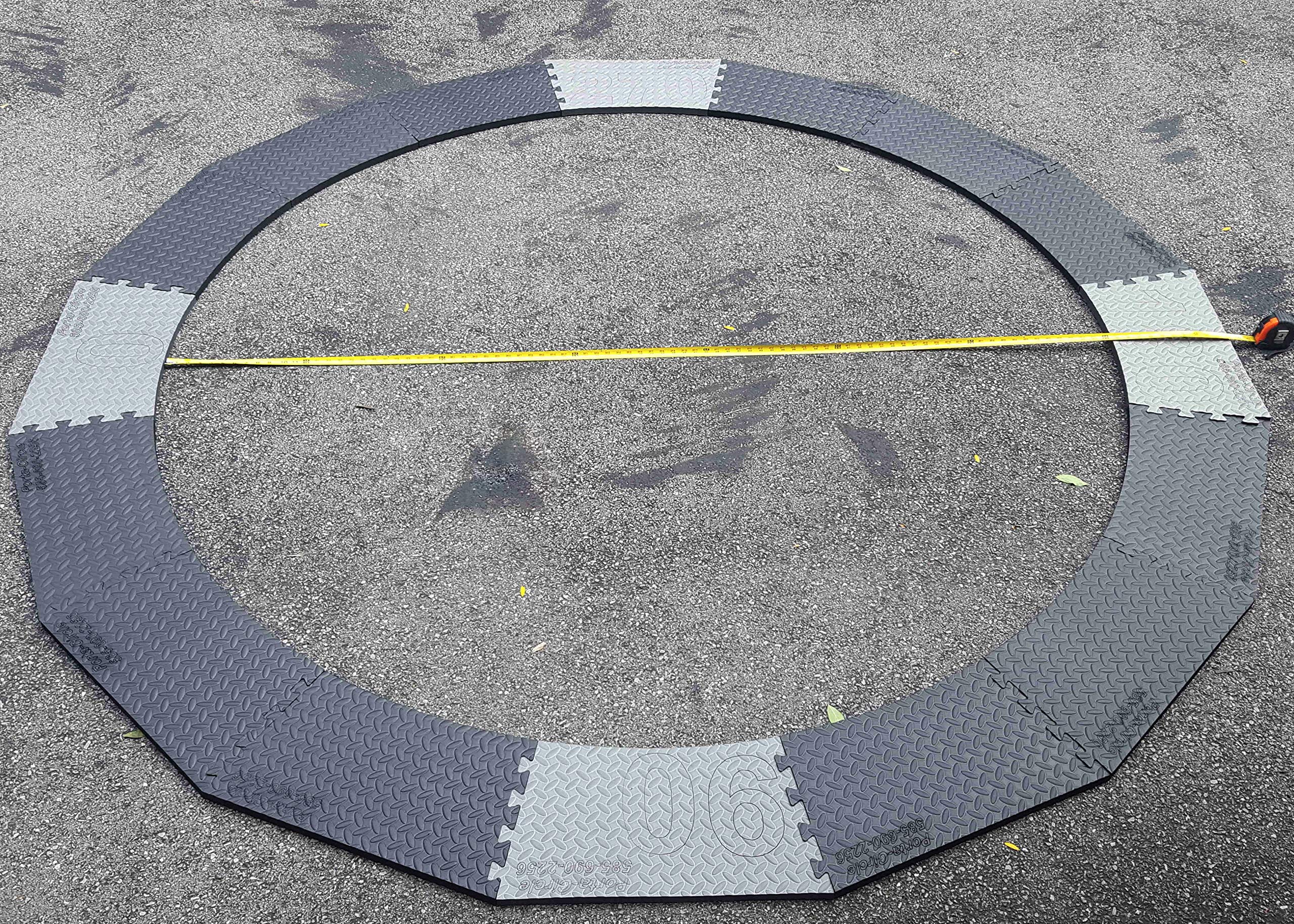 Premium Discus and Shot Put Combo Set - Track & Field Throwing Circle Equipment for Training & Competition | Perfect for Athletes, Coaches & Schools