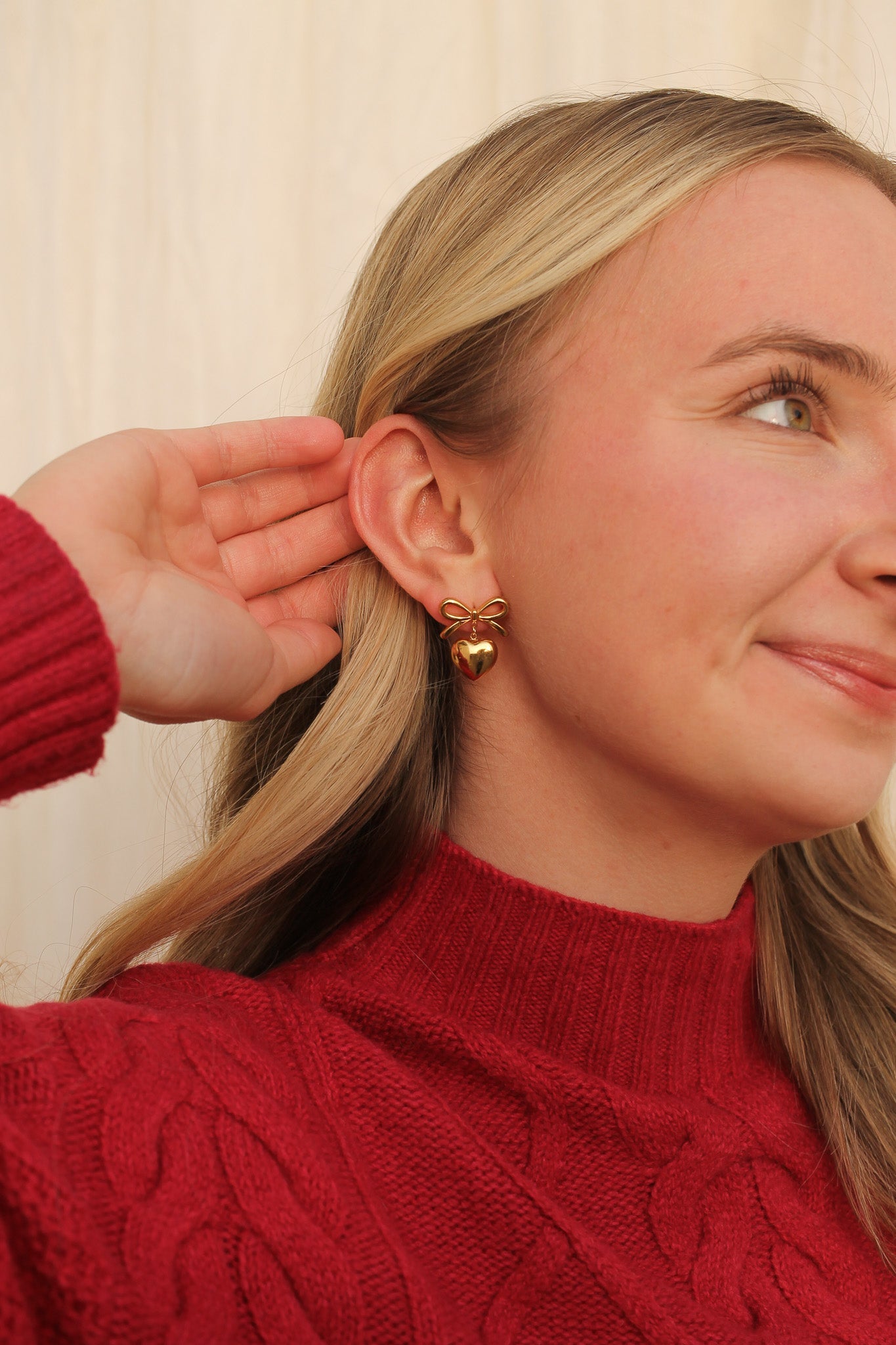 Eloise Earrings - Elegant Dangle Earrings for Women, Gold Plated Hoop Earrings with Crystals | Perfect for Parties, Weddings & Everyday Wear
