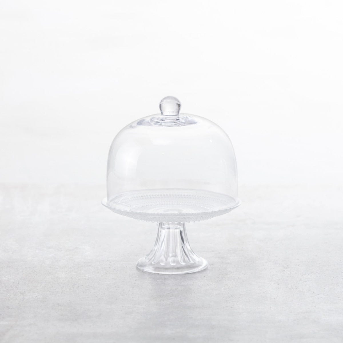 Fortessa Glass Dome - Elegant Display Cover for Cakes, Desserts, and Pastries - Perfect for Bakeries, Cafes, and Home Kitchen Decor