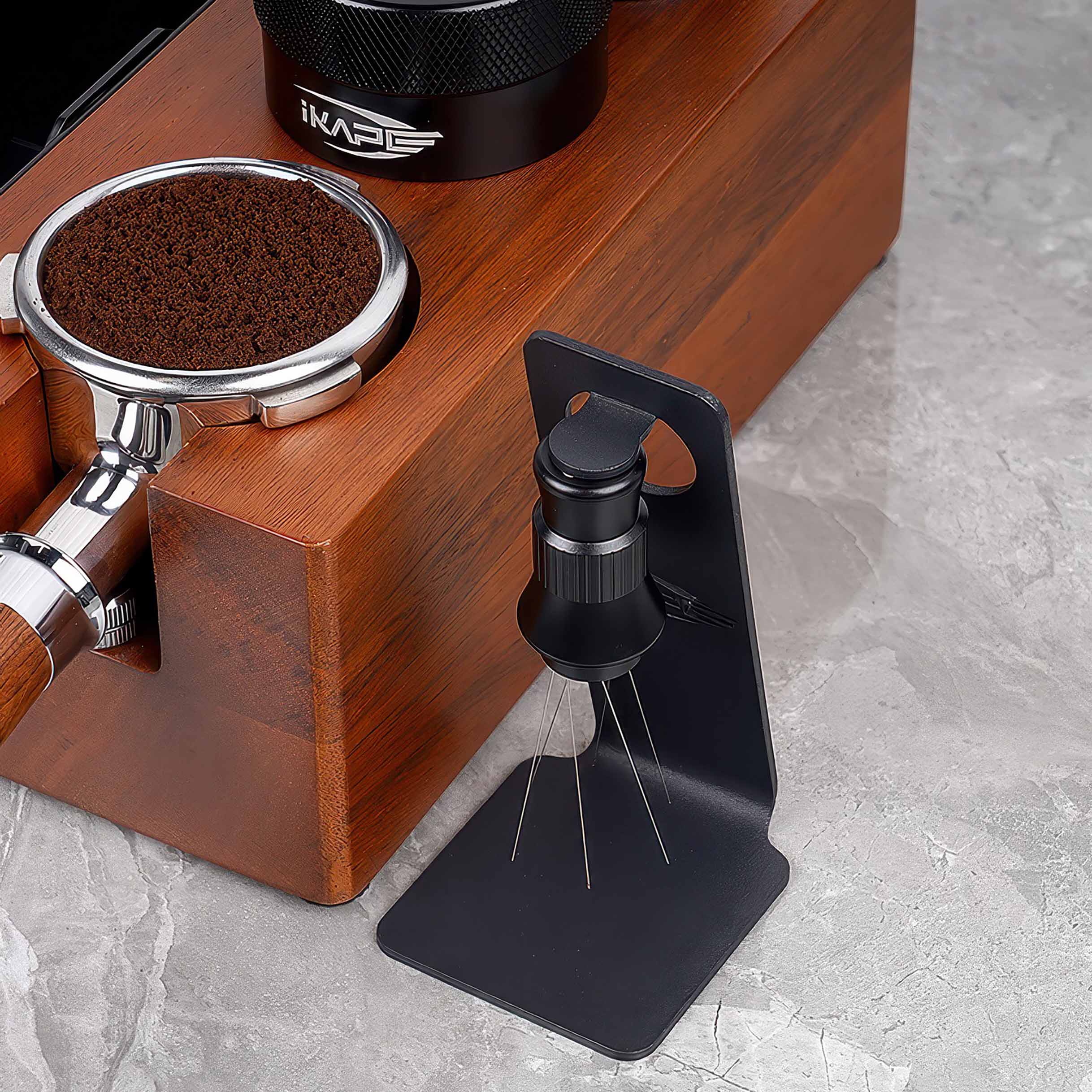 Premium Espresso WDT Tool - Adjustable Coffee Stirrer Needle for Barista Use - Perfect for Espresso Preparation & Coffee Ground Distribution