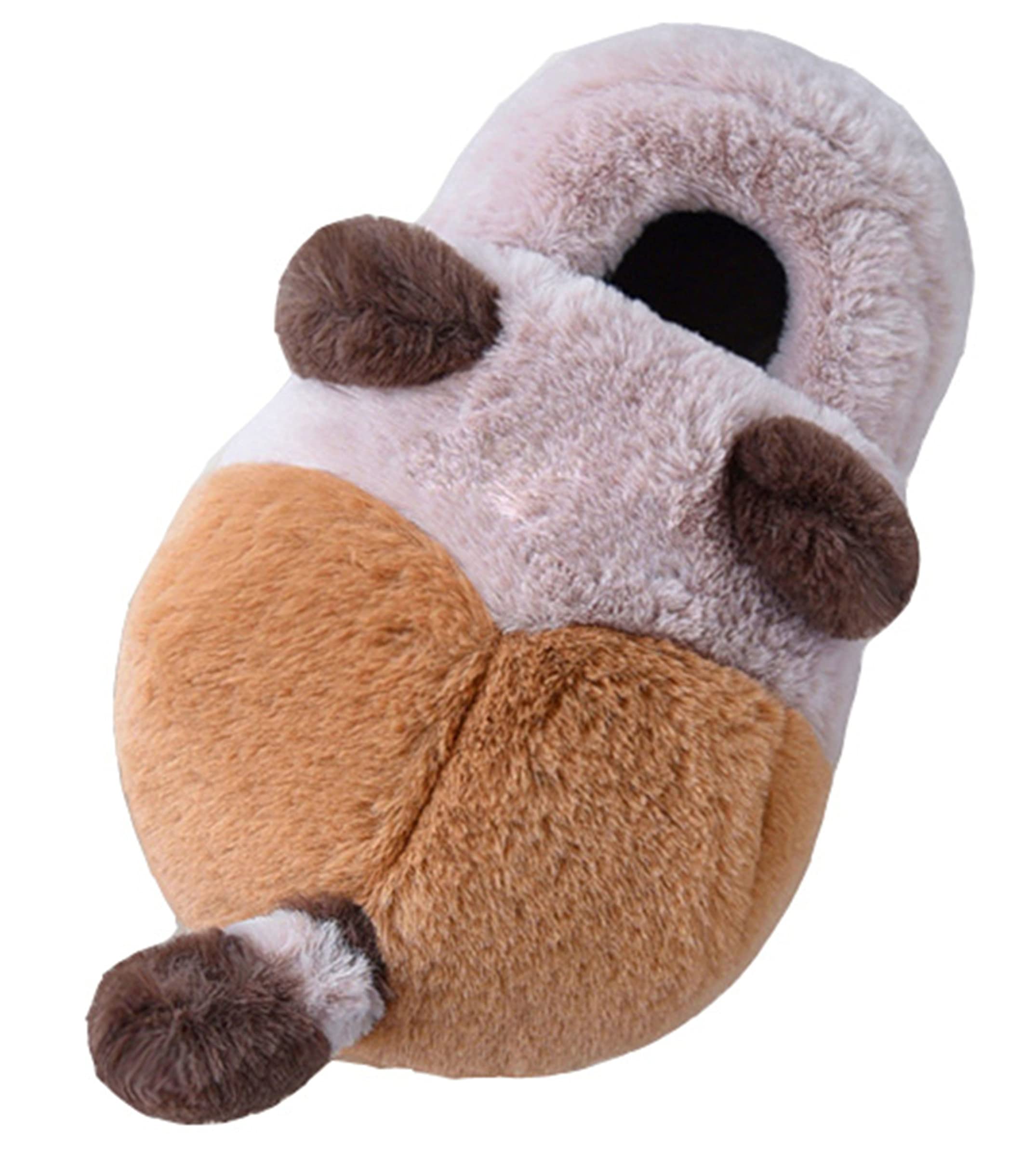 Women's Cute Duck Claw Slippers - Cartoon Animal House Slippers with Soft Furry Lining for Winter Warmth | Cozy Indoor Home Shoes for Women, Perfect Gift for Christmas & Lounge Wear