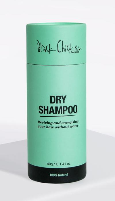 Black Chicken Dry Shampoo 40g - Volumizing & Oil Control for All Hair Types | Perfect for Travel, Gym & Quick Refresh