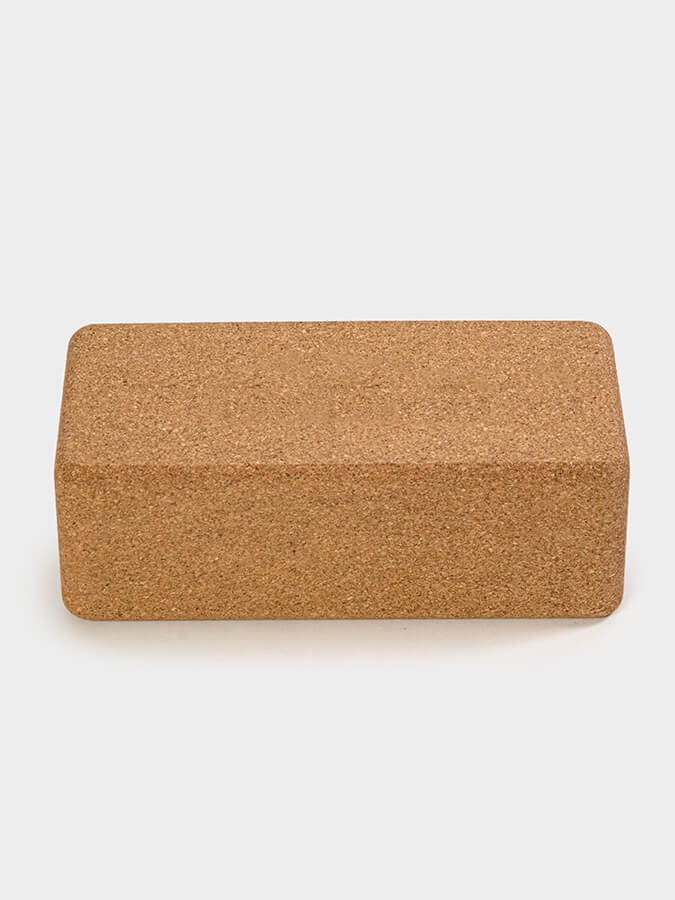 Premium Cork Yoga Block for Yoga Studio - Non-Slip, Eco-Friendly Yoga Brick for Pilates, Meditation & Home Workouts - Ideal for Beginners & Professionals