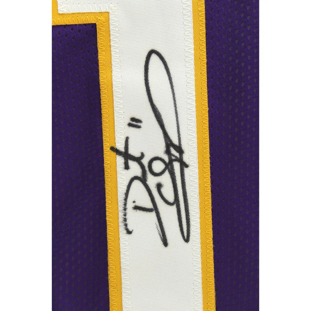Authentic Dante Culpepper Autographed Minnesota Vikings Purple Jersey with BAS COA - Signed NFL Memorabilia for Collectors & Vikings Fans - Perfect for Display, Gifts & Sports Memorabilia Collections