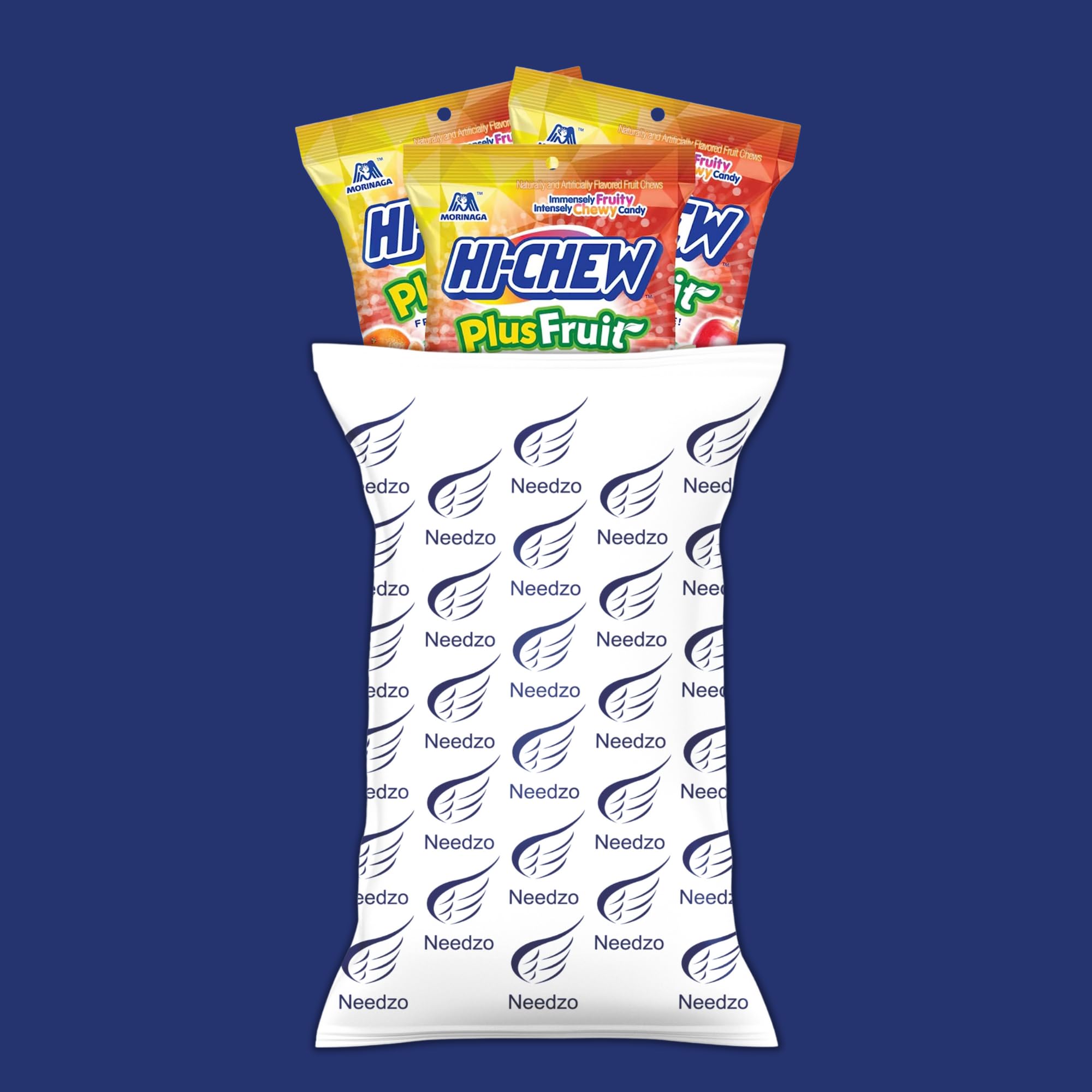 Needzo Plus Fruit Sunrise Mix Chewy Candies with Real Fruit Pieces - Authentic Japanese Candy (Pack of 3, 2.82oz) - Perfect for Snacking, Gifts & Asian Treat Lovers