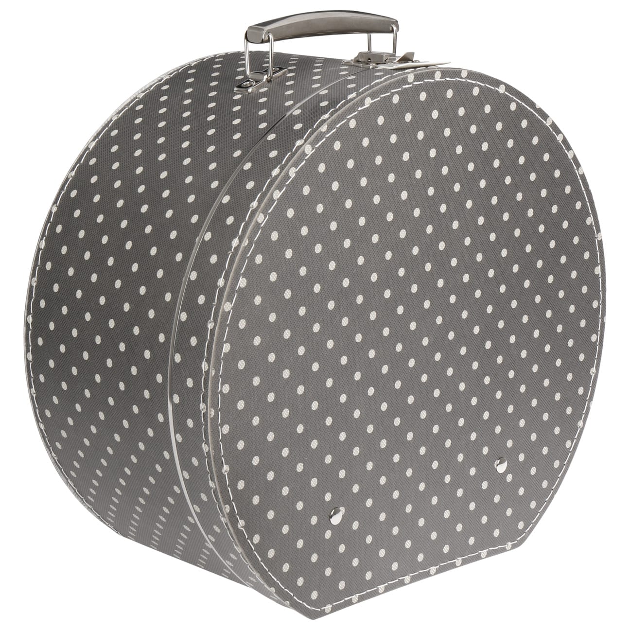 Polka Dot Hat Box by Lierys - Stylish Storage for Women's Hats, Fascinators & Accessories - Perfect for Travel, Home Decor & Gift Giving