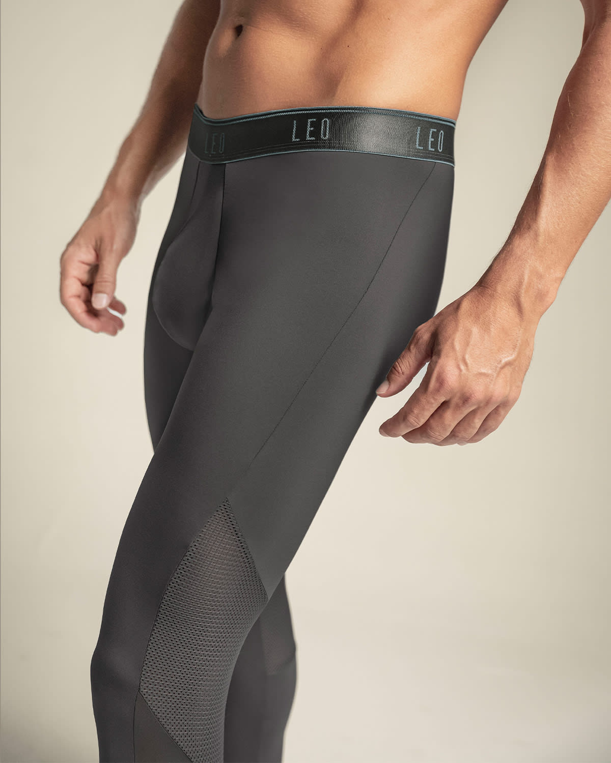 Men's Workout Tights - High Performance Compression Pants for Running, Gym & Training - Moisture Wicking & Breathable Activewear