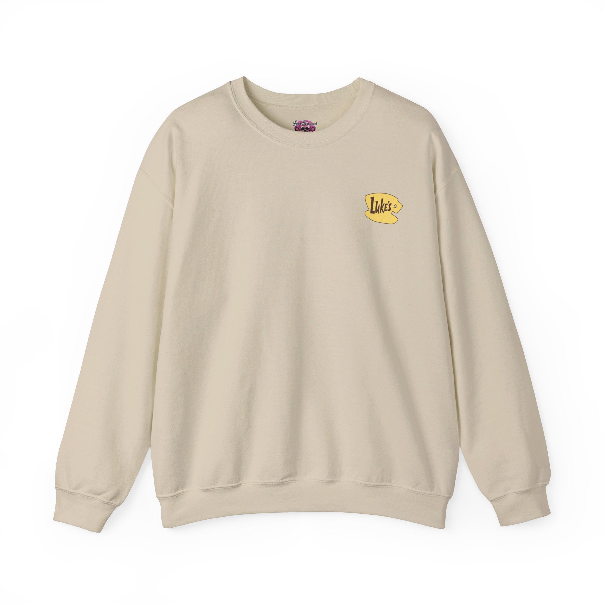 I Love Coffee Crewneck Sweatshirt - Soft & Comfortable Unisex Pullover for Coffee Lovers - Perfect for Casual Wear, Gifts & Coffee Shop Outings