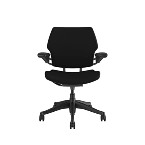 Humanscale Freedom Ergonomic Office Chair - Adjustable Arms & Wheels for Hard Floors - Perfect for Home & Office Workspaces