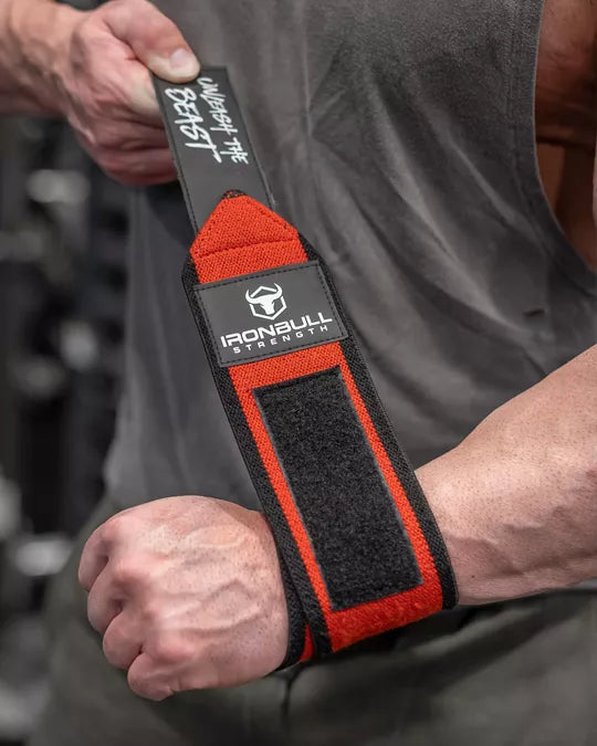 Wrist Wraps for Weightlifting & CrossFit - Support & Stability for Heavy Lifting - Perfect for Gym, Powerlifting & Strength Training