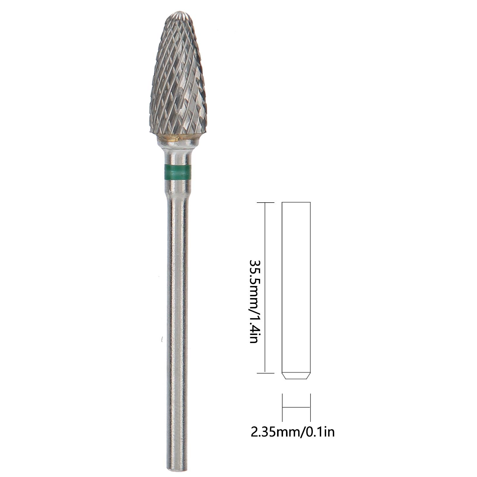 Professional Nail Grinding & Polishing Heads for Manicure - Dead Skin Remover for Salon & Home Pedicure - Perfect for Nail Art, Acrylics & Gel Extensions