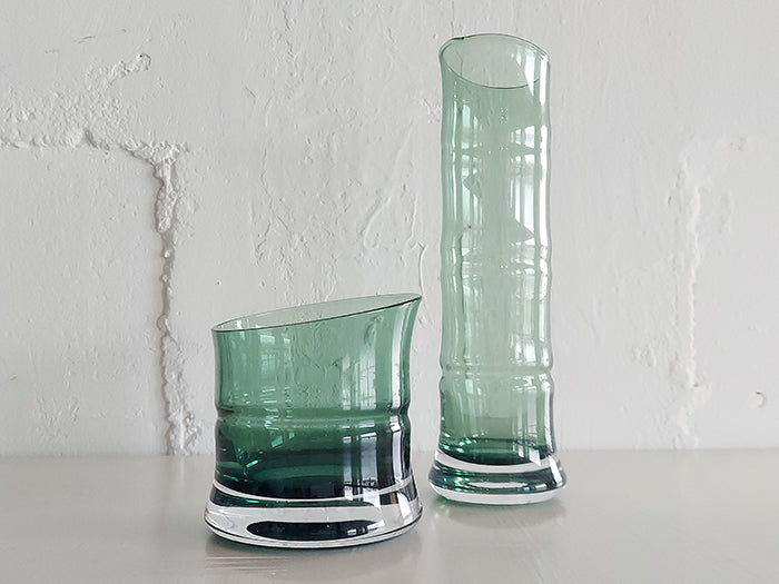 Premium Hirota Glass Bamboo Glass - Eco-Friendly Drinking Glass Set for Water, Juice & Cocktails - Perfect for Home, Bar & Restaurant Use