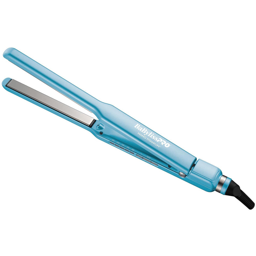 Babyliss Pro Nano Titanium Flat Iron 1/2 Inch - Ultra Sleek Hair Straightener for Smooth & Shiny Hair - Perfect for Home Use & Salon Styling