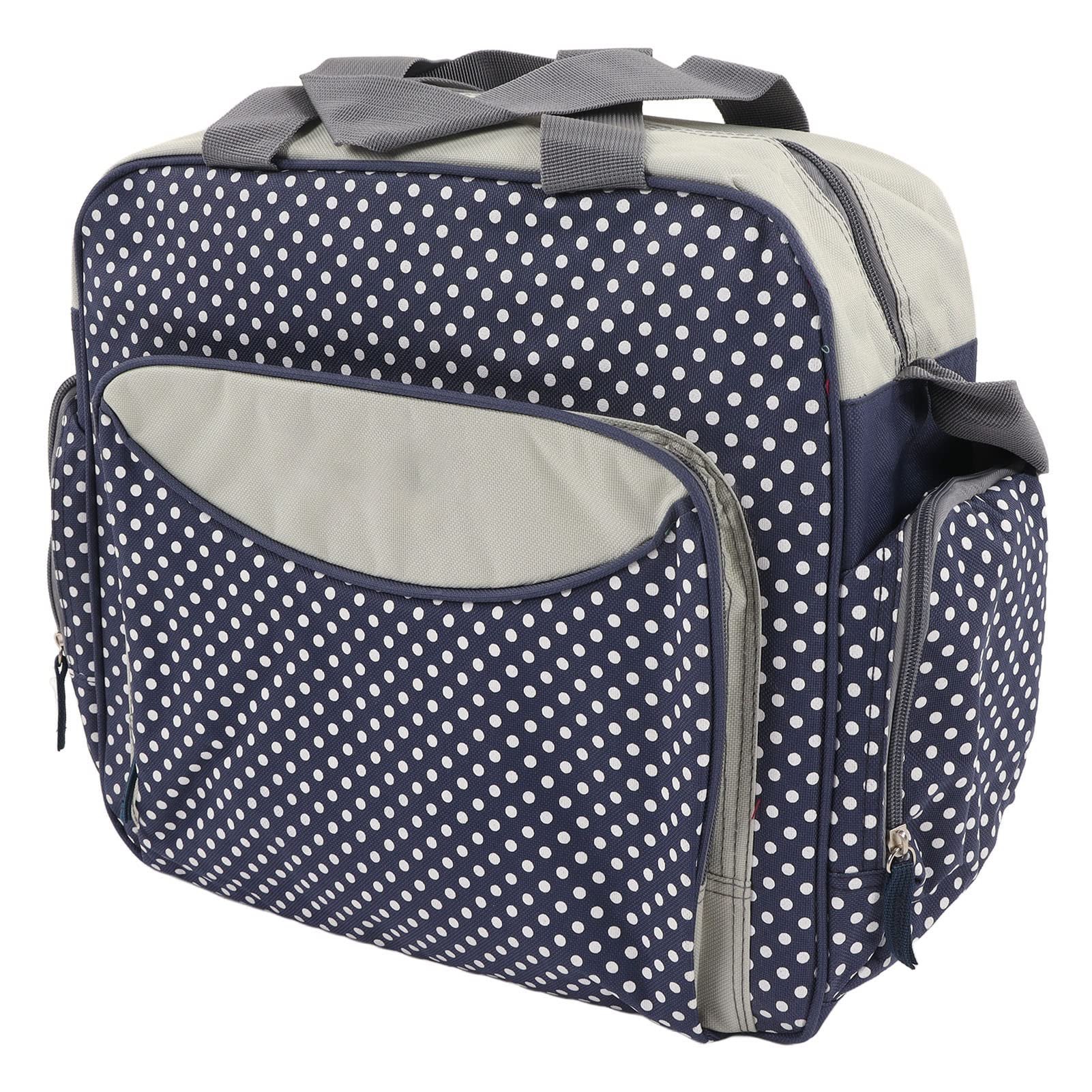 Waterproof Large Capacity Crossbody Diaper Bag - Multifunctional Nappy Tote for Moms, Baby Essentials Organizer (Perfect for Outdoor, Travel & Daily Use)