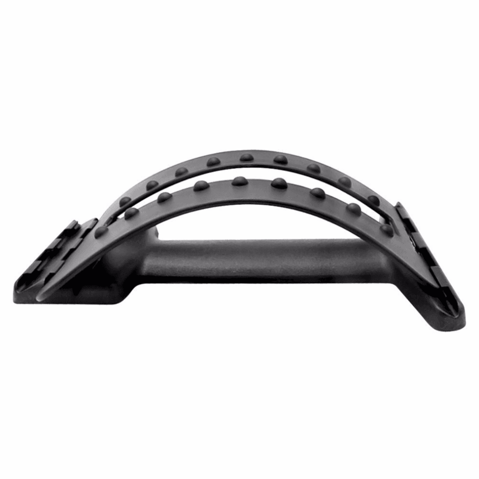 Best Pain Relief Back Stretcher for Lower Back Pain - Posture Corrector & Spine Alignment Device - Perfect for Office Workers, Athletes & Home Use
