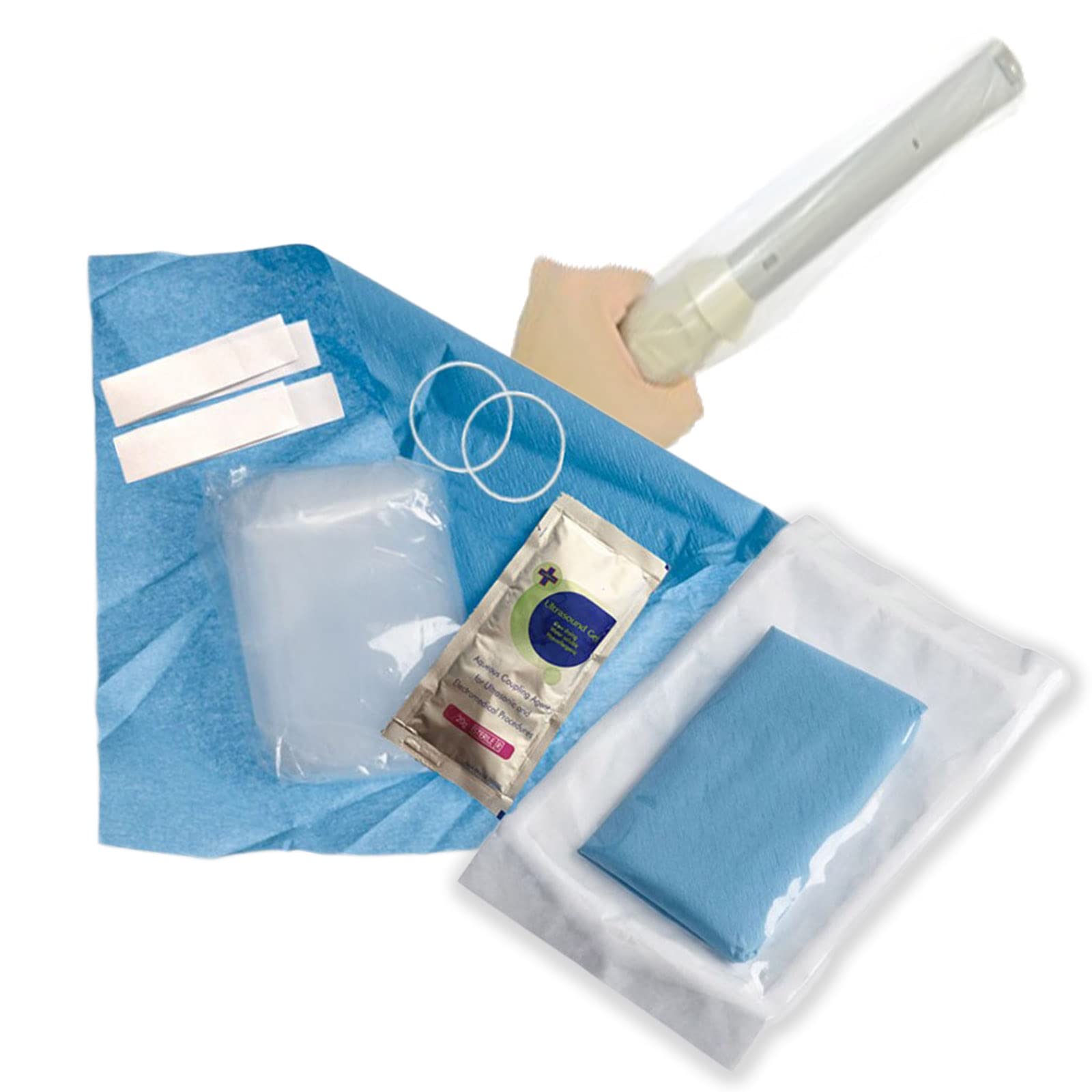 Ultrasound Probe Cover - Latex-Free Sterile Disposable Transducer Protector (6