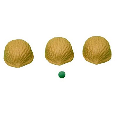Vernet Three Shell Game Trick - Classic Conjuring Magic Trick for Street Performances & Close-Up Magic Shows