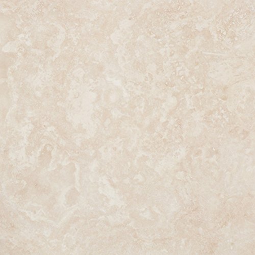 Premium Ivory Travertine Tile 12x12 Inch - Natural Stone Floor & Wall Tile for Bathroom, Kitchen, Backsplash, and Shower