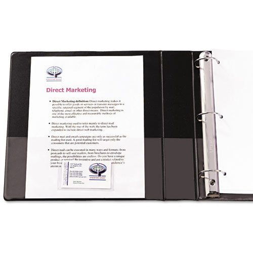 Heavy Duty Slant D-Ring Binder with Frame - 3 Inch Capacity, Durable for School, Office & Business Organization - Perfect for Presentations, Reports & Document Storage