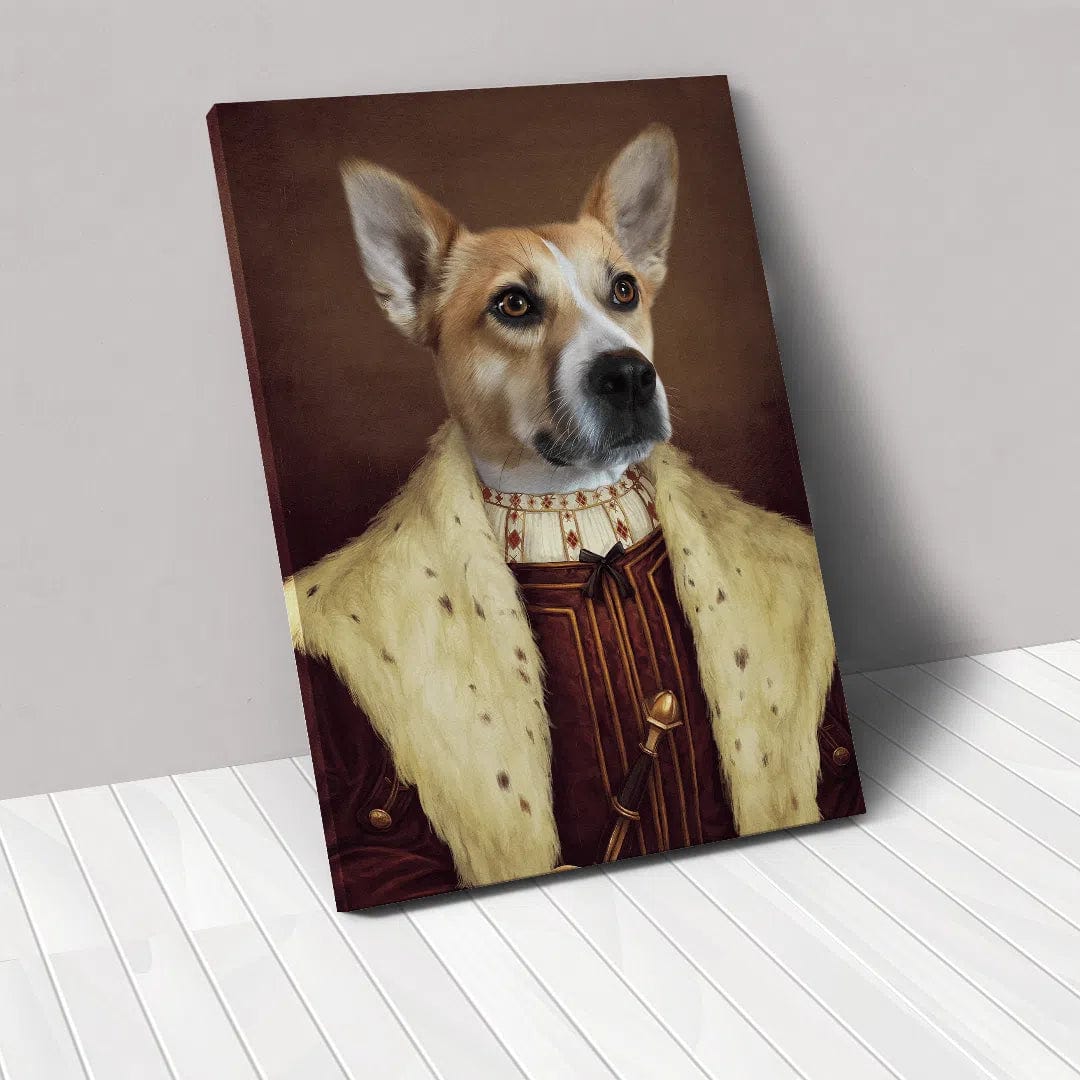 Custom Pet Canvas Portrait - Personalized Hand-Painted Pet Art for Dogs & Cats - Perfect for Home Decor, Gifts & Memorials