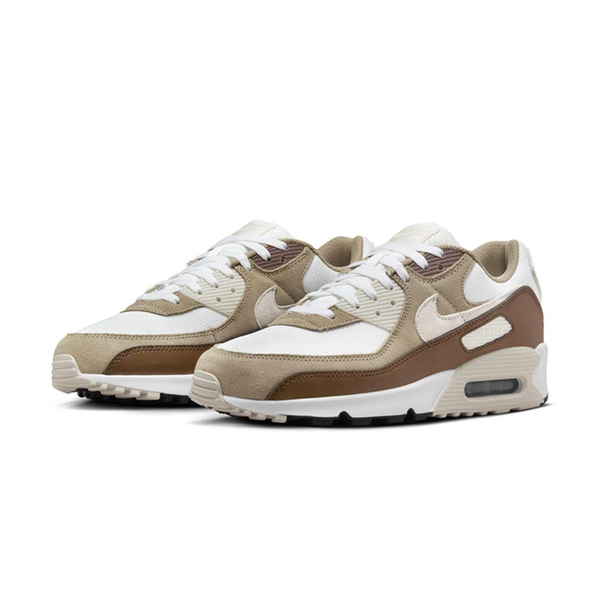 Nike Air Max 90 'Summit White Khaki' Men's Running Shoes - Classic Retro Sneakers for Casual Wear & Gym Workouts