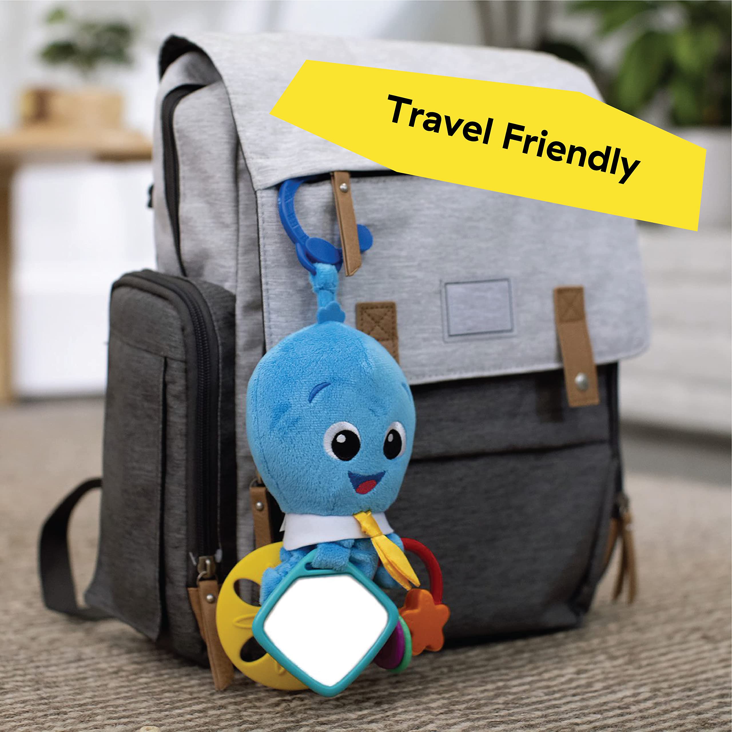 Baby Einstein Octopus Activity Arms Toy - Interactive Learning & Sensory Play for Infants & Toddlers - Perfect for Playtime, Daycare & Early Development