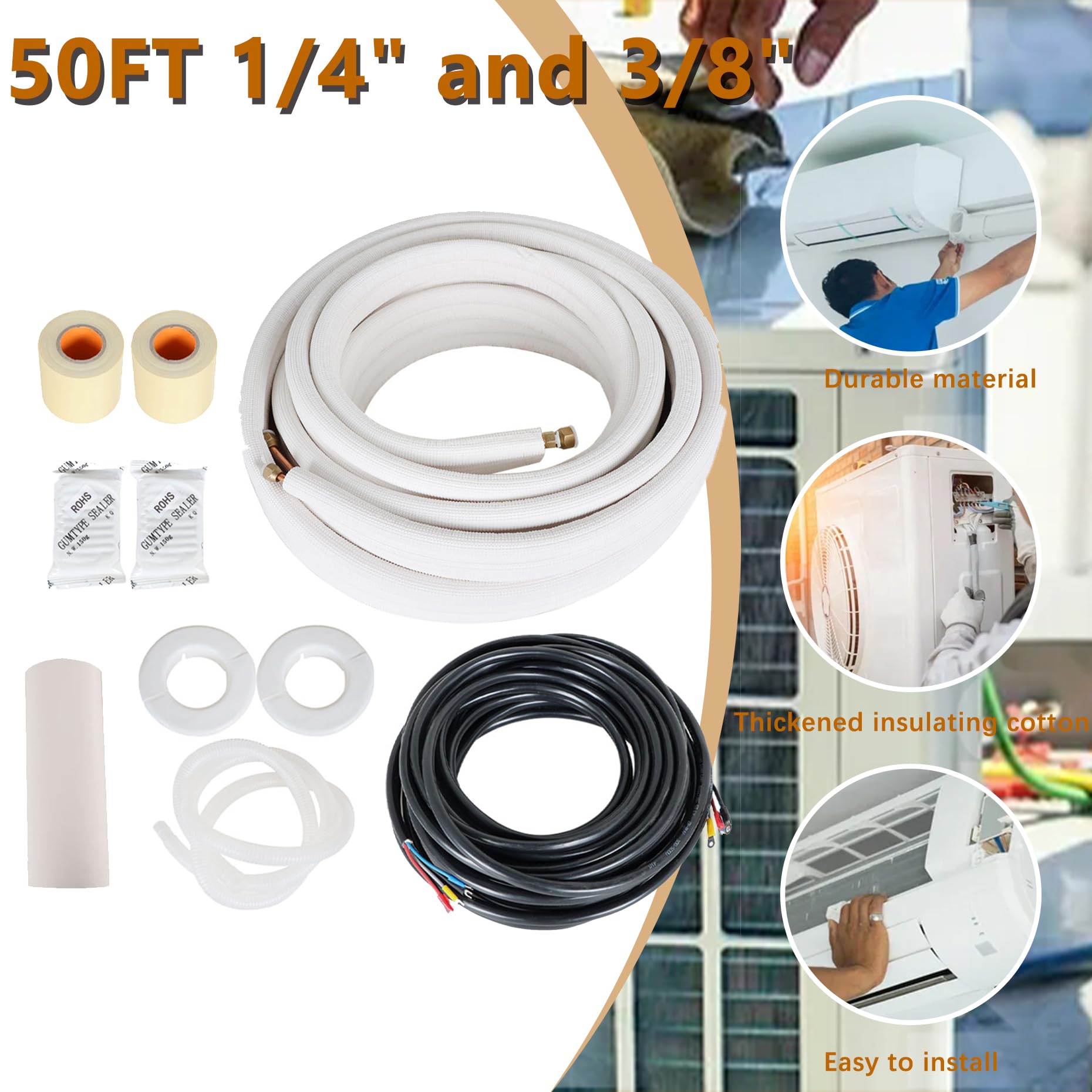 50FT 1/4