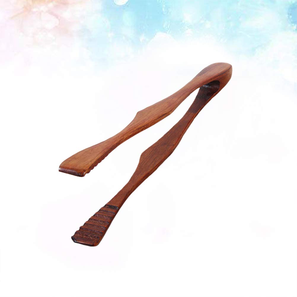 Wooden Bread Clips - Kitchen Serving Tongs for Bread, Pastries & Food - Perfect for Baking, Picnics & Party Serving