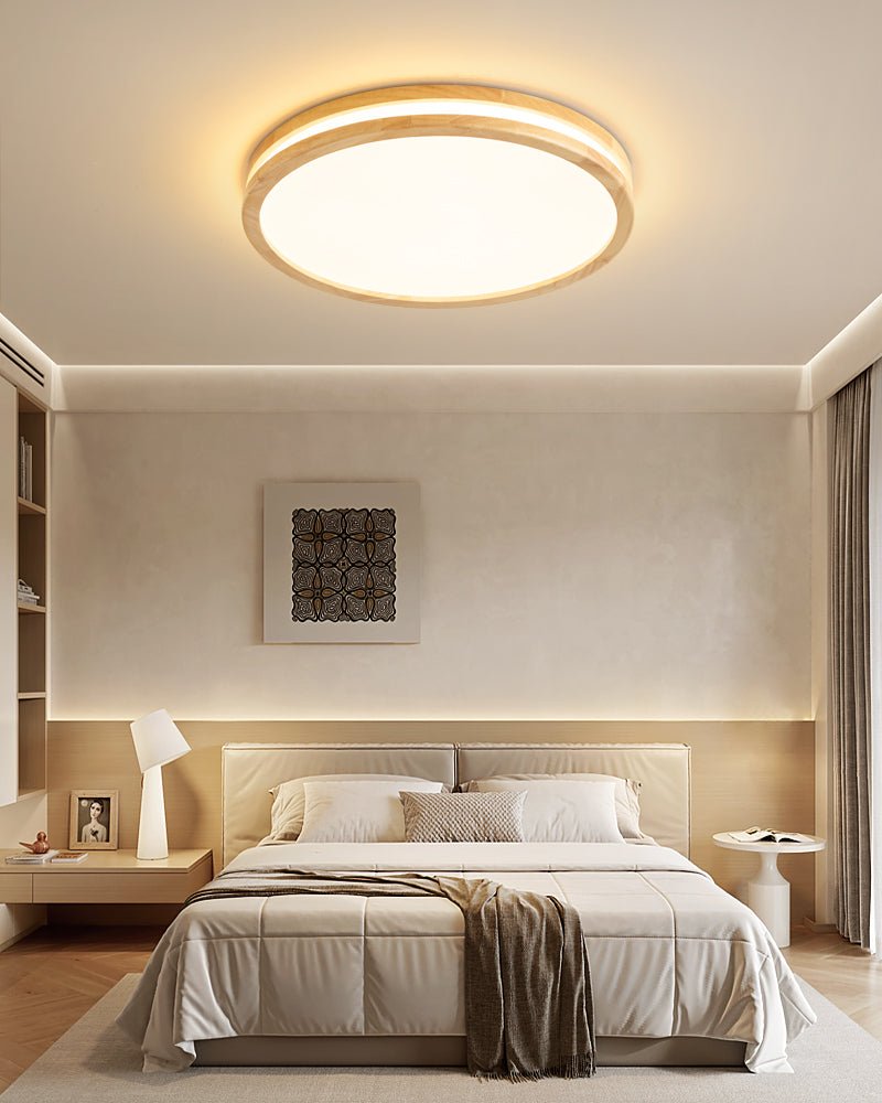 Cirro Modern Ceiling Light Fixture - Energy Efficient LED Flush Mount Lighting for Living Room, Bedroom, Kitchen & Hallway